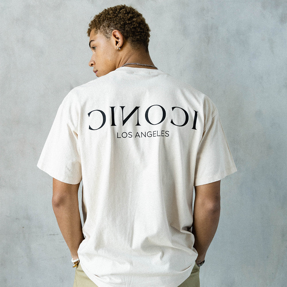 Iconic Essential Tee-Shirt Nude Male Back
