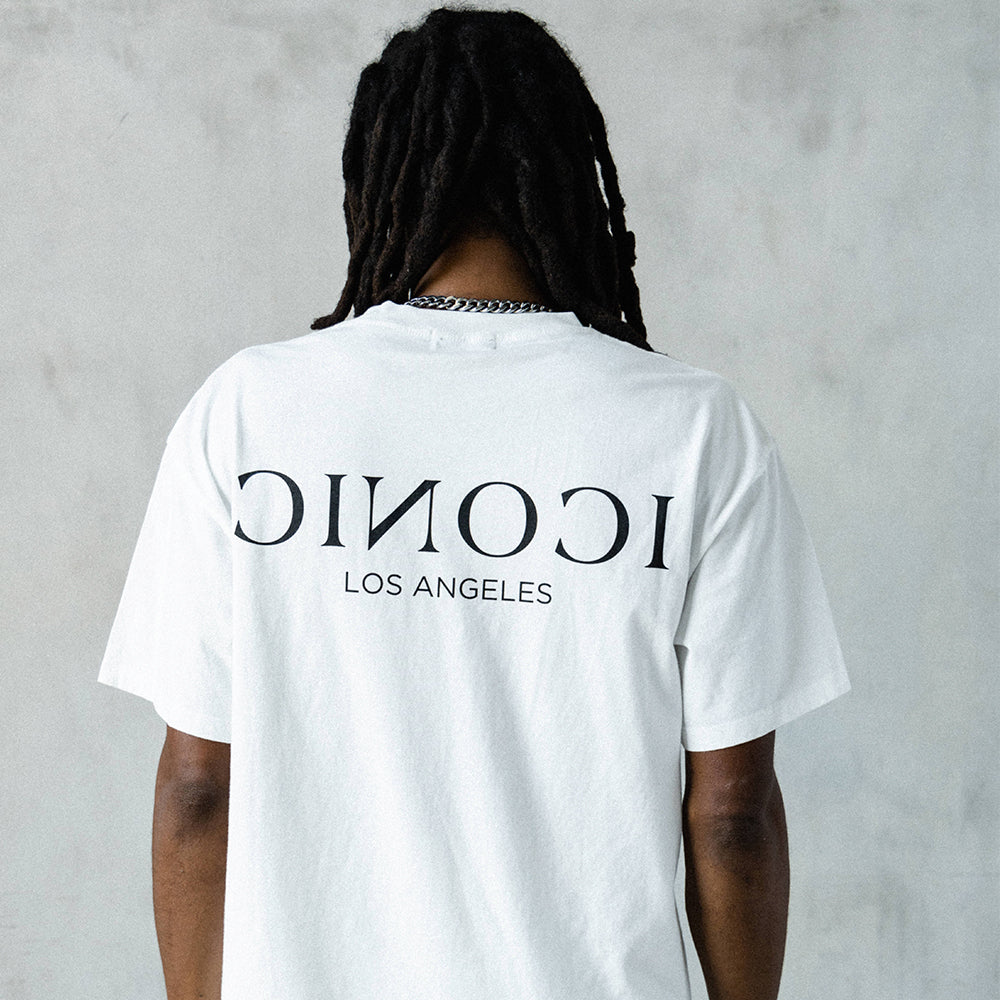 Iconic Essential Tee-Shirt Black Back