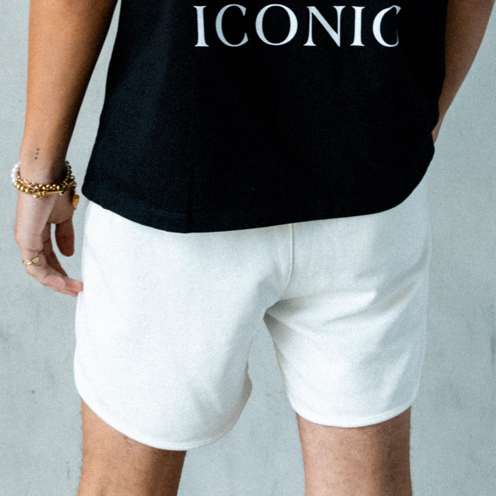 City Collection Shorts White back
