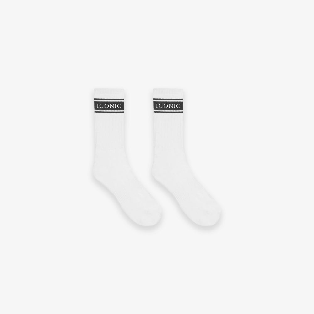 Iconic Stripped Core Logo Socks