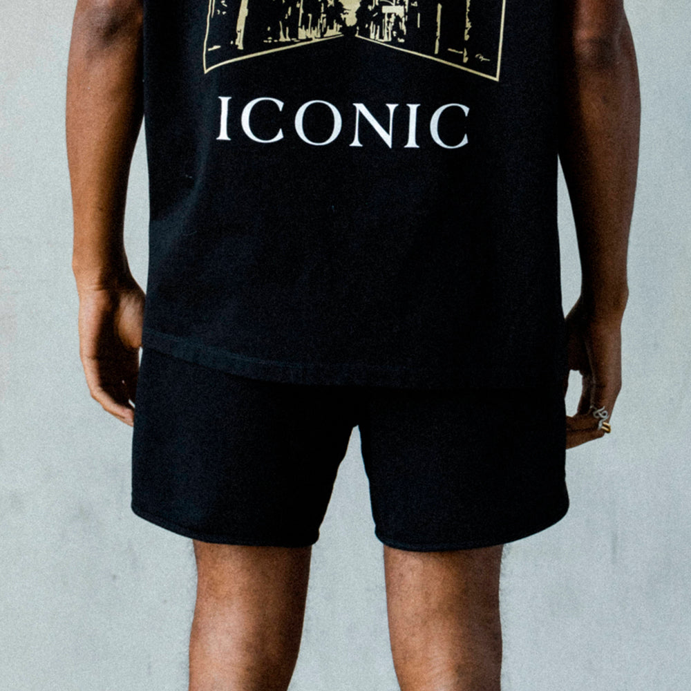 City Collection Shorts Black Back